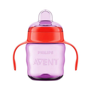 AVENT TASSE MAUVE/ROUGE 260ML