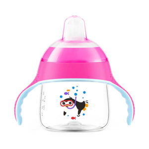 AVENT TASSE PINGOUIN ROSE 200ML