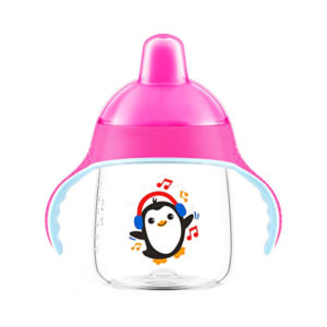 AVENT TASSE PINGOUIN ROSE 260ML