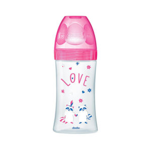 DODIE BIB SENSA+270ML ROSE LOVE