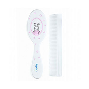 DODIE PEIGNE+BROSSE FILLE ROSE