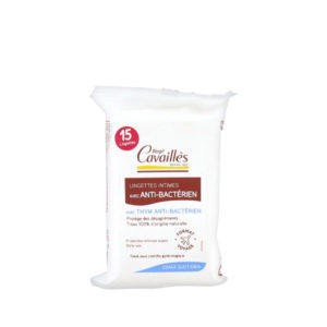 ROGÉ CAVAILLÈS INTIME LINGETTES AVEC ANTI-BACTÉRIEN 15 LINGETTES