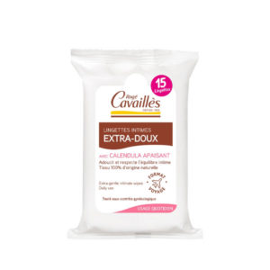 ROGÉ CAVAILLÈS LINGETTES INTIMES EXTRA-DOUCES 15 LINGETTES