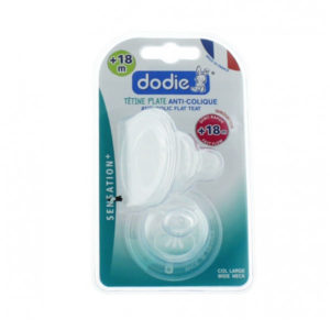 DODIE TETIN PLAT/SENS+/18M+