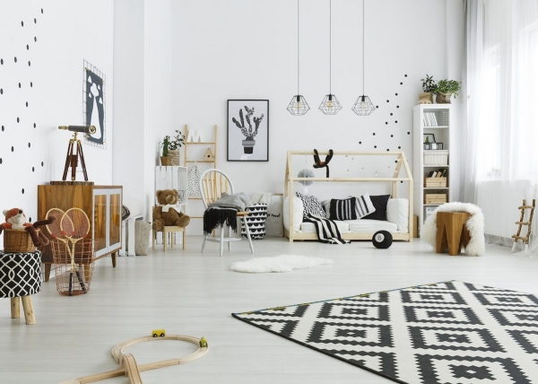 Exemple d'une chambre montessori